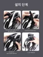 DJI 액션 자전거 헬멧 스트랩 GoPro 스포츠 카메라 고정 브라켓 Shadowstone 360 ​​​​사이클링 액세서리 - 이미지 3