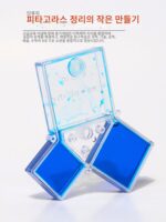 피타고라스 정리 모델 학생 수학 과학 실험 교육 보조 도구 매뉴얼 조립 생산 시연기 STEM 자료 패키지