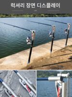 자동낚싯대 스프링 바다낚싯대 캐스팅낚싯대 초경량 장거리낚시장비 아티팩트 풀세트 바다낚싯대 캐스팅낚싯대 - 이미지 2