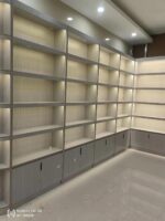 맞춤형 편의점 담배 및 와인 캐비닛 조합 캐비닛 도어 바가 있는 뒷쪽 캐비닛 책장 유리 캐비닛 벽 캐비닛 수제 디스플레이 캐비닛