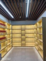 맞춤형 편의점 담배 및 와인 캐비닛 조합 캐비닛 도어 바가 있는 뒷쪽 캐비닛 책장 유리 캐비닛 벽 캐비닛 수제 디스플레이 캐비닛 - 이미지 2