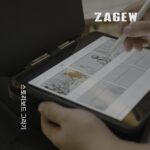 Zagew iPad Pro/Air 11/13(M4) Apple Tablet PC Rabbit Cage 핸드헬드 브라켓 보호 케이스 배터리 수명 연장 키트 영상 전송 모니터링 확장 도크 전원 공급 장치 숄더 스트랩 자동차 마운트 - 이미지 3