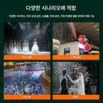4000W 제설기 쇼핑몰 크리스마스 제설기 경치 좋은 지역 야외 제설기 슈팅 제설기 인공 제설기 - 이미지 3