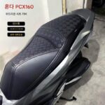 혼다 스쿠터 PCX160에 적합한 두꺼운 시트 커버 개량형 미끄럼 방지 방수 소프트 시트 커버 액세서리 - 이미지 2