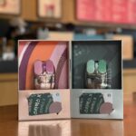 스타벅스 로피 콜라보레이션 마우스 조인트 브라이트 로즈 골드 클래식 그린 무선 블루투스 충전식 계산기