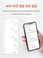 쿨롱 미터 WIFI 리모트 배터리 전압 전력 온도 디스플레이 고정밀 양방향 전류 감지 RV 배터리 - 이미지 5