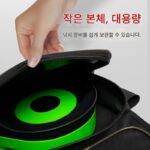 낚시 의자 등받이 가방 두꺼워진 다기능 범용 방긁힘 소형 가방 이중 낚싯대 상자 낚시 의자 보관 도구 가방 - 이미지 4