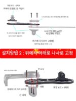 미터 스탠드 확장 브라켓 스포츠 카메라 도로 자동차 insta360 X4X3 상단 위치 공식 gopro 액세서리 - 이미지 3