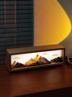 리자오 진산 분위기 램프 생일 선물 새해 발렌타인 데이 결혼 선물 이사 장식 작은 야간 조명 - 이미지 4