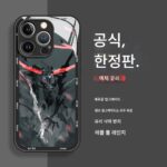 만화 EVA Apple 16Promax 모바일 폰 케이스 iPhone15pro 유리 낙하 방지 보호 커버 14plus 렌즈 올인클루시브 12 남성용 크리에이티브 만화 11 Unit-01 하이엔드 13 - 이미지 2