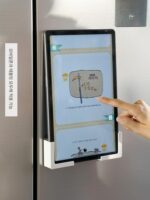 주방 자석 휴대폰 태블릿 홀더 냉장고 자석 다목적 랙 크리에이티브 자석 배치 랙 - 이미지 4