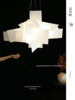 이탈리아 Foscarini BigBang 거실 샹들리에 크리에이티브 심플 레스토랑 아크릴 스태킹 샹들리에 - 이미지 3