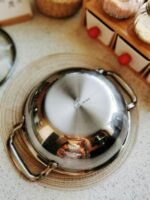 미니 1인용 304 스테인리스 스틸 소형 프라이팬 소형 쿠킹포트 핫팟 건조포트 다목적포트 가스 인덕션쿠커 유니버셜 - 이미지 4