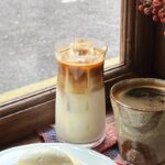 크리에이티브 리버스 마우스 라떼 코코넛 주스 콜드 드링크 컵 아이스 미국 인터넷 유명인 아침 식사 우유 인스 특별 유리 컵 - 이미지 2