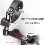 LILIOO 산악 자전거 체인 고정 장치 싱글 플레이트 체인 가이드 양극 및 음극 이빨 체인 안정 장치 앞 변속기 체인 드롭 방지 액세서리 - 이미지 4