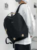 패션 브랜드 피트니스 여행용 백팩 남성용 인기 학생용 백팩 여행용 대용량 캐주얼 경량 컴퓨터 가방 여성 - 이미지 3