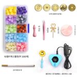 전기 용해로 세트 왁스 봉인 왁스 왁스 입자 도구 포함 빠른 가열 저압 가열 왁스 왁스 용해 USB - 이미지 2