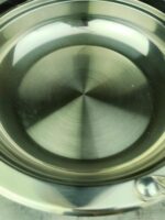 [약간의 하자] 수출용 304 스테인레스 스틸 건식 냄비 해물 비빔밥 냄비 야채 요리 해물 냄비 2-3 냄비 프라이팬 - 이미지 4