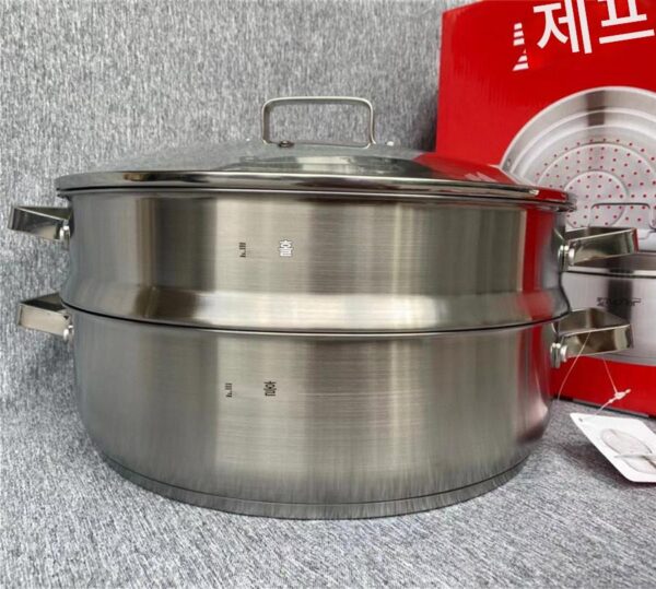 독일 수출 Zepter 단층 찜통 304 스테인리스 두꺼워진 유도 조리기 수프 냄비 핫팟 찜통 생선찜 냄비