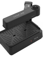 이지 그릴 전기 그릴 가정용 무연 바베큐 트레이 상하 가열 꼬치 바베큐 트레이 실내 바베큐 냄비 - 이미지 3