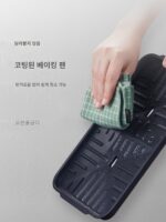 이지 그릴 전기 그릴 가정용 무연 바베큐 트레이 상하 가열 꼬치 바베큐 트레이 실내 바베큐 냄비 - 이미지 4