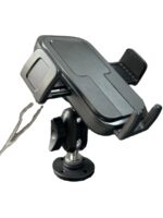 벽 펀칭 금속 고정베이스 완두콩 ​​클립 모바일 폰 홀더 자석 브라켓 나무 침대 옆 모바일 폰 홀더 사무실 - 이미지 5