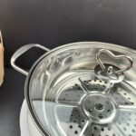 스테인리스 대형 냄비 필름 유리 뚜껑 부처 점프 벽 냄비 유도 쿠커 핫팟 냄비 냄비 - 이미지 2