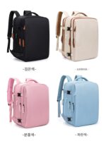 비즈니스 여행, 카메라 가방, 통근용 컴퓨터 가방, 학생용 학교 가방을 위한 대용량 방수 여행 가방이 있는 남성 및 여성을 위한 새로운 스타일의 백팩 - 이미지 4