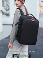 비즈니스 여행, 카메라 가방, 통근용 컴퓨터 가방, 학생용 학교 가방을 위한 대용량 방수 여행 가방이 있는 남성 및 여성을 위한 새로운 스타일의 백팩 - 이미지 5