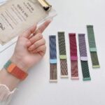 갤럭시 워치 4/5/프로/4 클래식/액티브 2/G용 밀라네제 루프 - 이미지 5