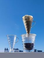 일본 타라친 수제 커피 필터 컵 V30 콘 컵 AS 레진 필터 1인용 드립 컵 V60 - 이미지 4