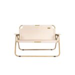 Wild Child 야외 휴대용 접이식 알루미늄 합금 더블 의자 캠핑 및 자가 운전 여행에 두 사람이 사용할 수 있는 편리한 의자 - 이미지 4