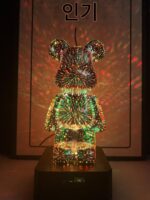 불꽃놀이 곰 생일 선물 여자애들 빛나는 야간 조명 장식품 여자 친구 아내 14세 여자애 베프 의식 감각 - 이미지 4