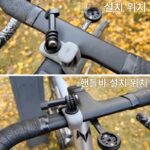 Insta360 AcePro2 스포츠 카메라 자전거 통합 핸들바 브라켓 action5gopro 사이클링 액세서리 - 이미지 2