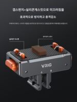 VRIG AC10은 접이식 2개의 발톱 1/4가 있는 Ace Pro2 금속 자석 퀵 릴리스 어댑터 베이스에 적합합니다. - 이미지 2
