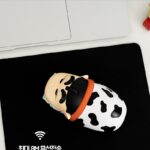 한국 크레용 신짱 3D 모양 무선 마우스 노트북 데스크탑 컴퓨터 게임 사무실 만화 마우스 여성 - 이미지 4