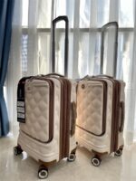 영국 수출용 고가품 러기지 잇 전면 개폐형 20인치 캐빈 러기지 내긁힘 내마모성 러기지 유니버셜 휠 - 이미지 2