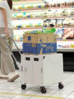 접이식 캠핑 카트 야외 스톨 트롤리 피크닉 카 캠핑 트레일러 쇼핑 카트 테이블 캠퍼 - 이미지 3