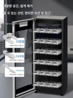 슬리퍼 소독장 신발건조장 신발소취 살균건조 자외선 족욕 호텔 상업용 소독장 - 이미지 4