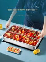 꼬치용 특수 플레이트, 상업용 매운 냄비, 오뎅 냄비, 매운 꼬치 냄비, 스테인리스 스틸 플레이트 - 이미지 2