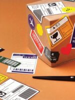 M｜한국 크리에이티브 스티커 여행 티켓 라벨 PVC 방수 이음매 없는 노트북 일기 장식 물컵 스티커 - 이미지 3