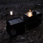 어린이용 일본식 분리형 야외 캠핑 수납 바구니 스테인리스 스틸 휴대용 개방형 상자 다용도 접이식 랙 - 이미지 3