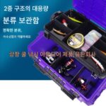 낚시의자 낚시상자 2-in-1 조합 트롤리 도구상자 스태킹 3단 수납상자 대형 이동식 설치 도구 - 이미지 3
