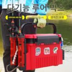 낚시의자 낚시상자 2-in-1 조합 트롤리 도구상자 스태킹 3단 수납상자 대형 이동식 설치 도구 - 이미지 4