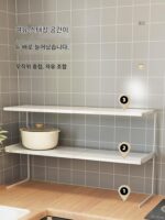 주방 수납식 테이블 칸막이 탁상 조리대 선반 확장 보드 칸막이 보관 유물 공간 활용 - 이미지 5