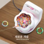 전기 자동 구슬 끼우기 구슬 그릇 diy 수동 구슬 끼우기 소프트 도자기 쌀 구슬 끼우기 도구 구슬 끼우기 장치 - 이미지 4