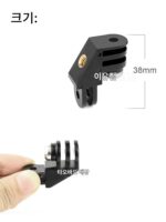 GoPro DJI Insta360 수직 스크린 90도 변환 브라켓 스포츠 카메라 액세서리에 적합한 수직 어댑터 - 이미지 4