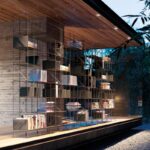 이탈리아에서 수입한 Casamania Network, 사물인터넷 수납장, 서재 디스플레이 수납장 - 이미지 3