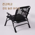 WK Wild Child 야외 접이식 의자 DOD 동일 스타일 알루미늄 합금 접이식 의자 캠핑 부모-자식 의자 더블 의자 - 이미지 2