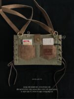 ROILLI 노트북 또는 가방 헤비듀티 스트랩 B6 핸드북 작업 백팩 바인더 노트북